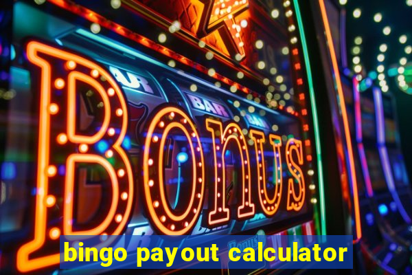 bingo payout calculator